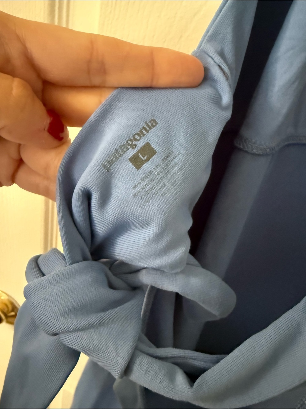 Patagonia Sky Blue Halter Dress - Picture 5 of 5